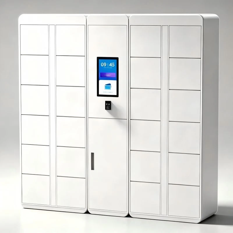 Smart Medical Shoe Locker With Sanitization